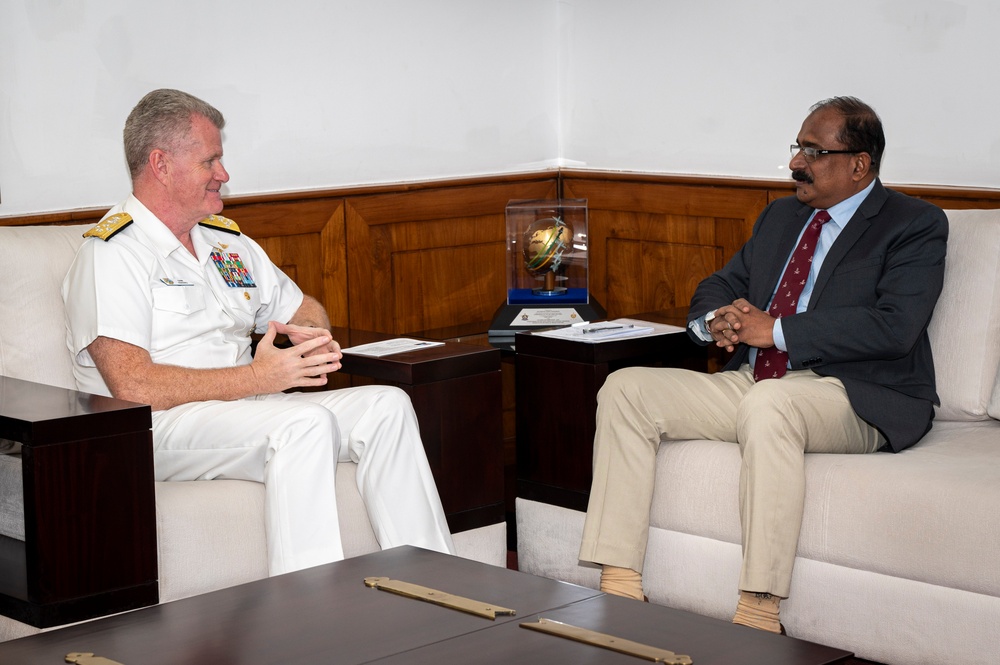 U.S. Indo-Pacific Commander Travels to Sri Lanka