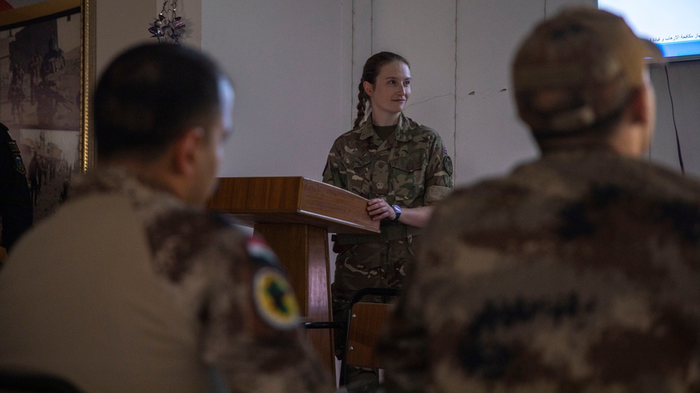 CSOJTF-Levant Instruct ISOF Soldiers on Media Practices