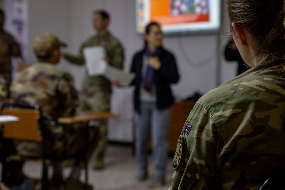 CSOJTF-Levant Instruct ISOF Soldiers on Media Practices