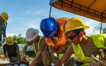 Salaknib 25 | Philippine and U.S. Army Engineers Improve Road from Drop Zone