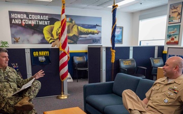 Rear Adm. David Barnes visits NTAG New England