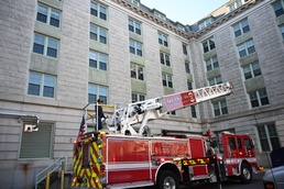 Bancroft Hall Fire Exercise