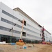 Construction work continues on the site of the Louisville VA Medical Center March 19, 2025