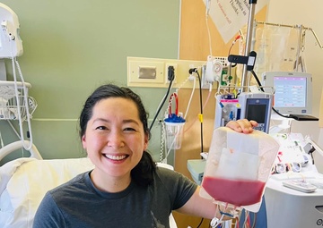 Service in her Bones: Oregon Guardsman Saves Life Through Bone Marrow Donation Program