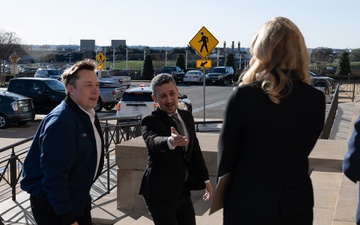 SD Hegseth Hosts Elon Musk at Pentagon