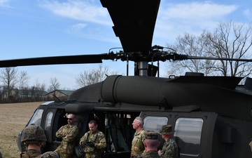 Marines refine communication techniques with Indiana National Guard soldiers