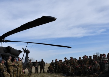Marines refine communication techniques with Indiana National Guard soldiers