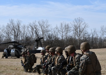 Marines refine communication techniques with Indiana National Guard soldiers