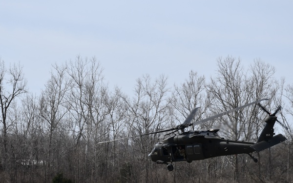 Marines refine communication techniques with Indiana National Guard soldiers