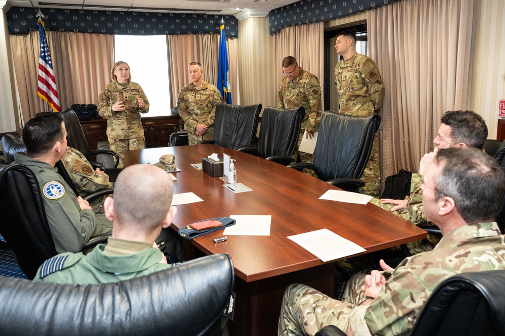 U.S. Air Force Reserve, Royal Auxiliary Air Force Leaders deepen ties in bilateral engagement