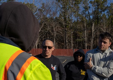 500 JFK Sailors Support Suffolk Clean Up Day