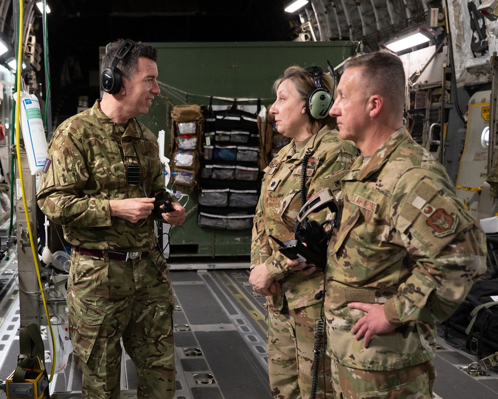 U.S. Air Force Reserve, Royal Auxiliary Air Force Leaders deepen ties in bilateral engagement