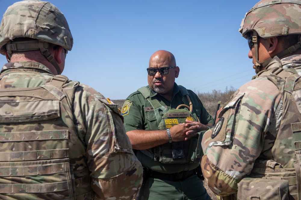977th Military Police Company supports the southern border mission