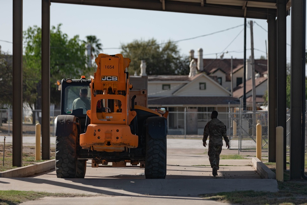 489th Engineer Battalion supports the southern border mission
