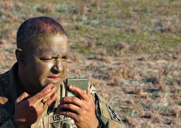 Putting on the war face