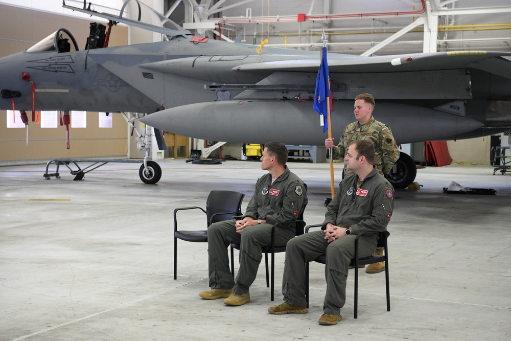 131st Fighter Squadron Appoints Lt. Col. Stephen 'Steagle' Mindek as Commander