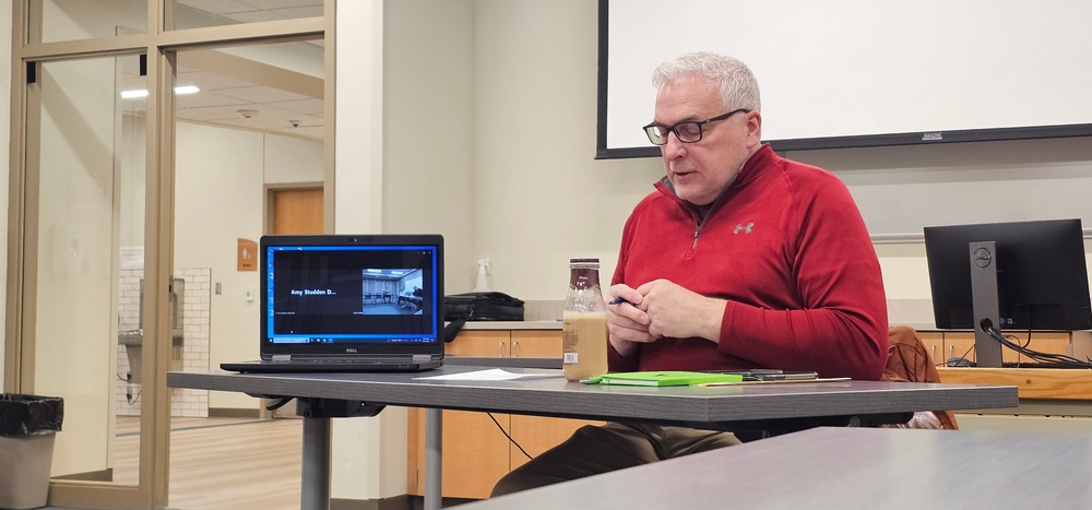 Fort McCoy team members attend March 2025 workforce collaborative meeting with local leaders