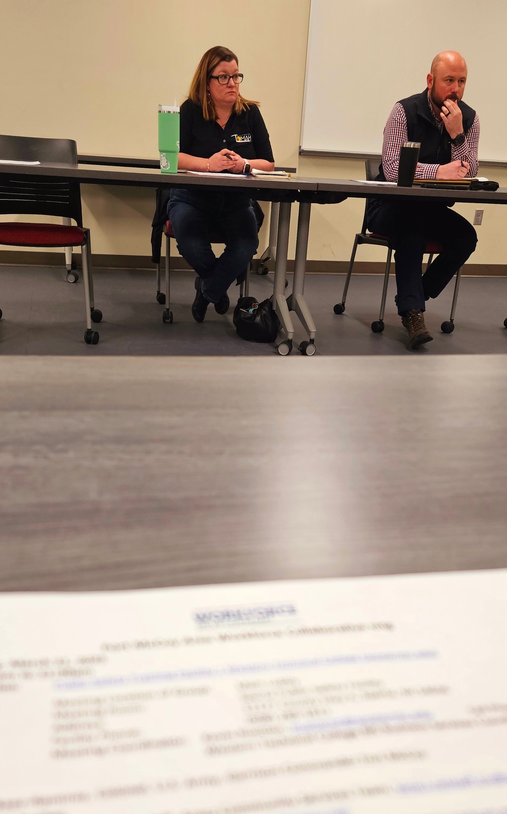 Fort McCoy team members attend March 2025 workforce collaborative meeting with local leaders