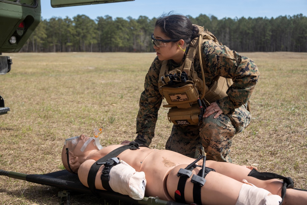 2nd Medical Battalion CERTEX | Air Medical Transport and Triage