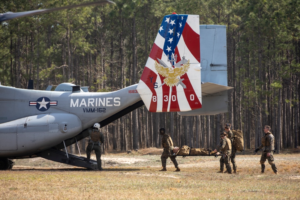 2nd Medical Battalion CERTEX | Air Medical Transport and Triage