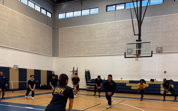 Physical Training with Republic of Korea Navy Seabees