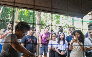 Emory S. Land Sailors participate in COMREL with the Lighthouse Marina Legacy Foundation