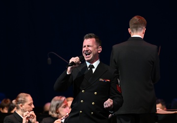U.S. Navy Band performs in Pensacola on National Tour