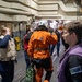Commander of Carrier Strike Group ONE visits USS Ralph Johnson (DDG 114)