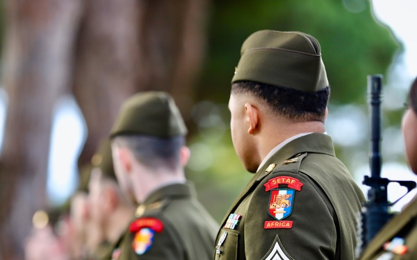 81st Allied Forces landing ceremony at Sicily-Rome American Cemetery honors fallen service members