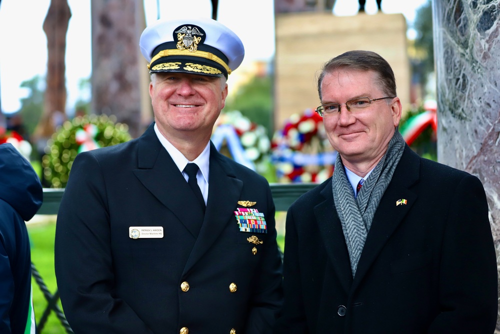 81st Allied Forces landing ceremony at Sicily-Rome American Cemetery honors fallen service members