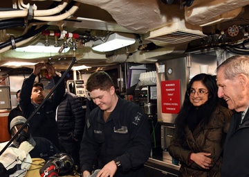 Council on Foreign Relations  visit to Submarine Capital of the World
