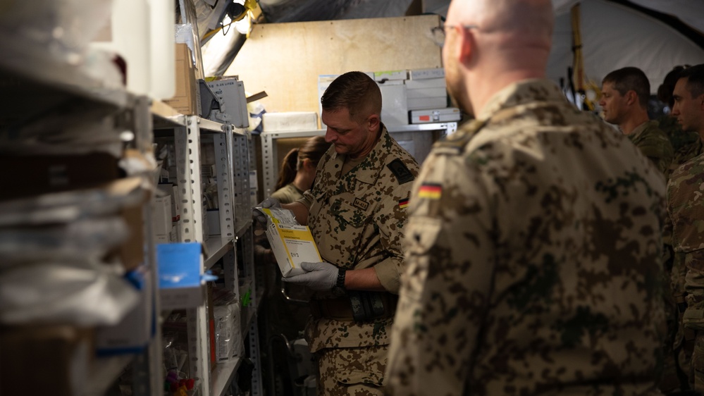 Coalition Forces Conduct Simulated MASCAL