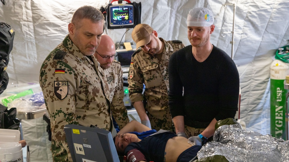 Coalition Forces Conduct Simulated MASCAL