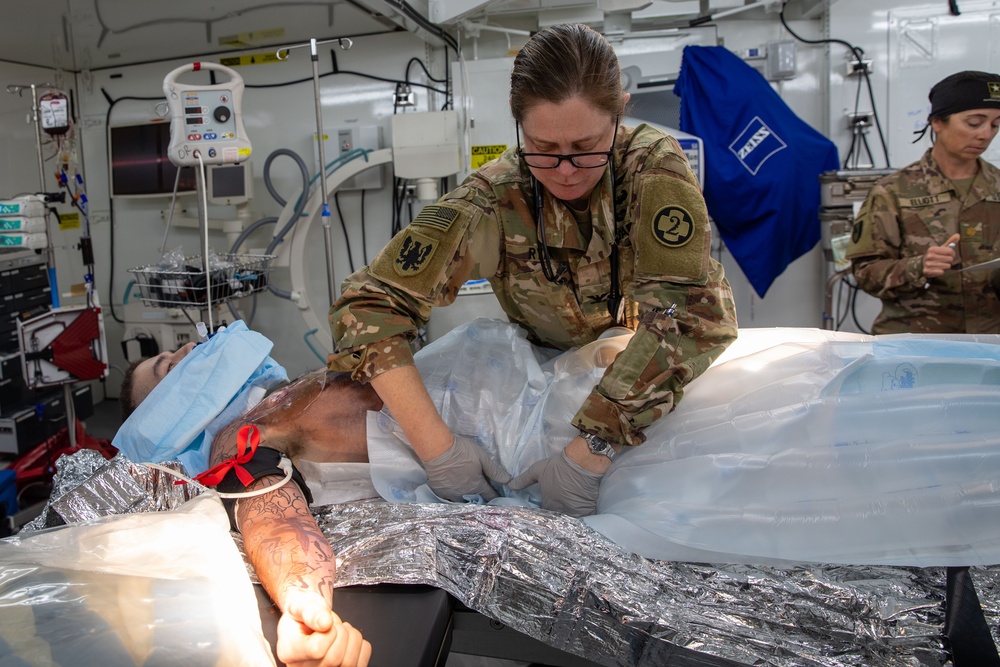 Medical Soldiers Conduct Simulated MASCAL