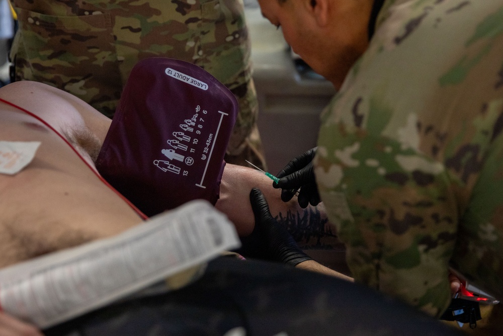 Medical Soldiers Conduct Simulated MASCAL