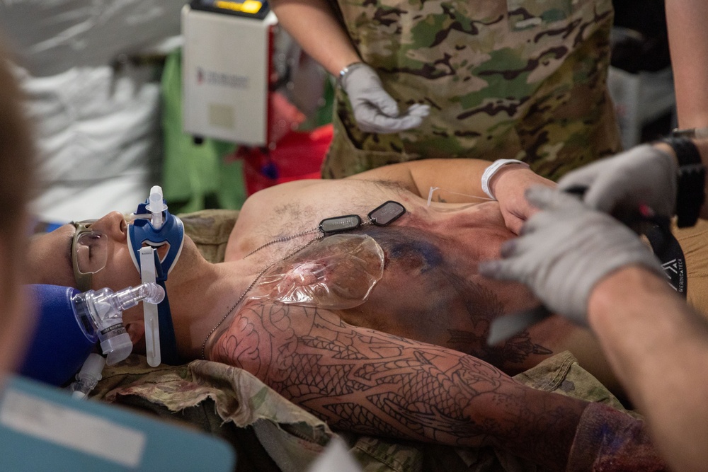 Medical Soldiers Conduct Simulated MASCAL