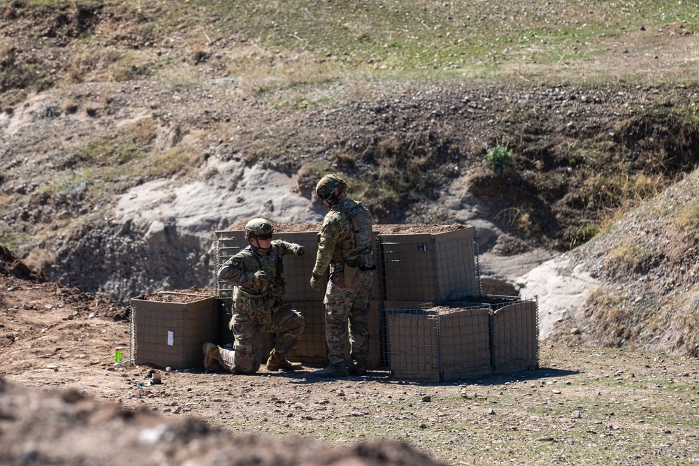 Coalition Forces Handle Smokes, Grenades, and M320s