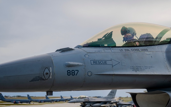 13th EFS Airpower at Cope North 25