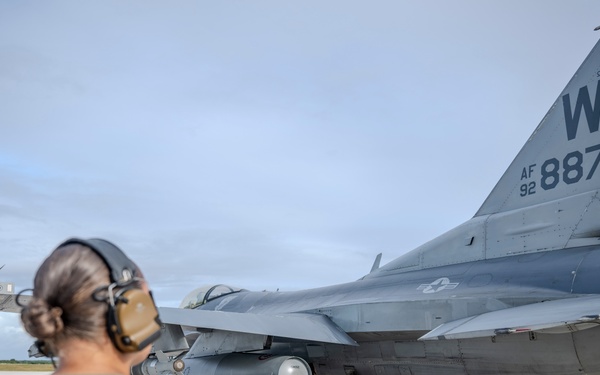 13th EFS Airpower at Cope North 25