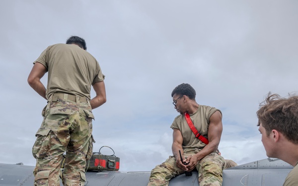 13th EFS Airpower at Cope North 25