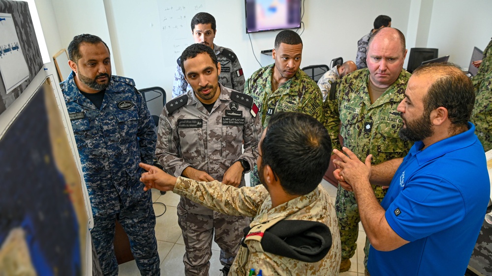 Eagle Resolve 25 Maritime Operations Center Command Post Exercise Day One