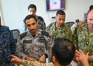 Eagle Resolve 25 Maritime Operations Center Command Post Exercise Day One
