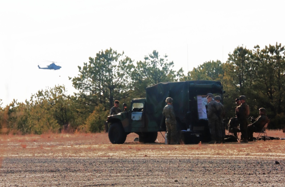JB MDL - USMC CALEX, 3 BN 14 USMC HQ, FDC
