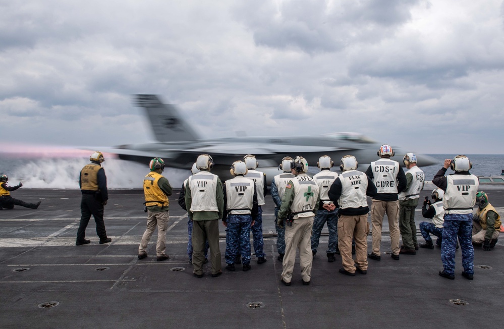 USS Carl Vinson (CVN 70) Conducts Routine Flight Operations