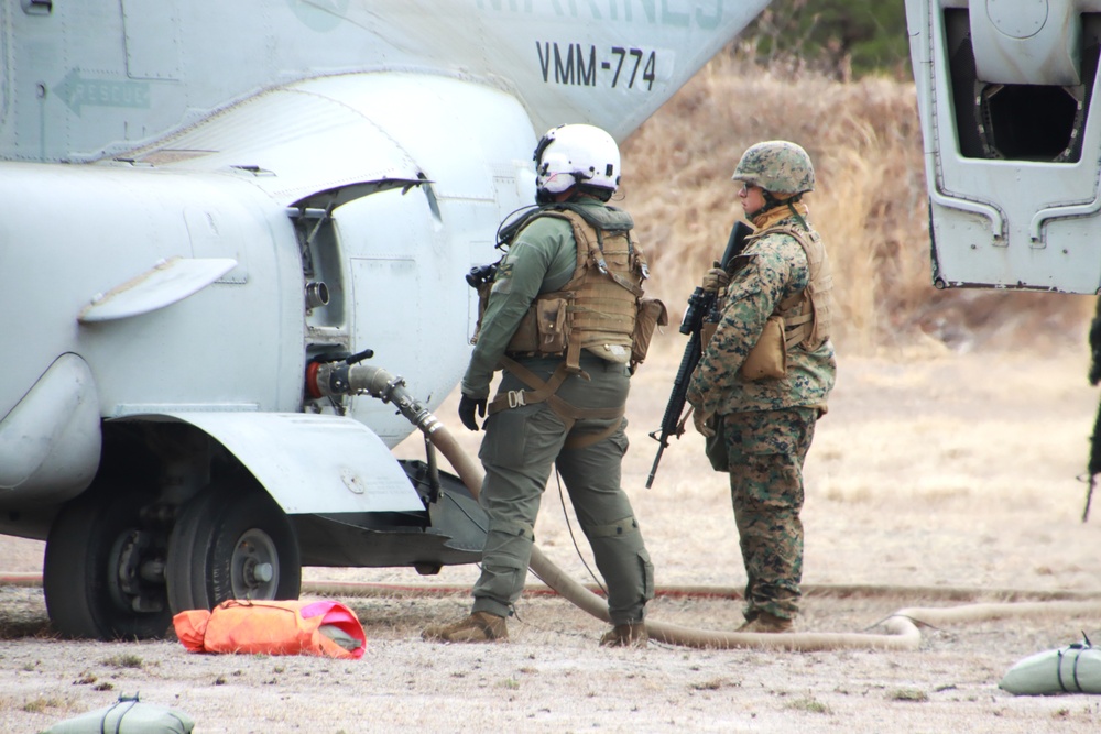 JB MDL - USMC CALEX, MWSS 472 OPS, FARP