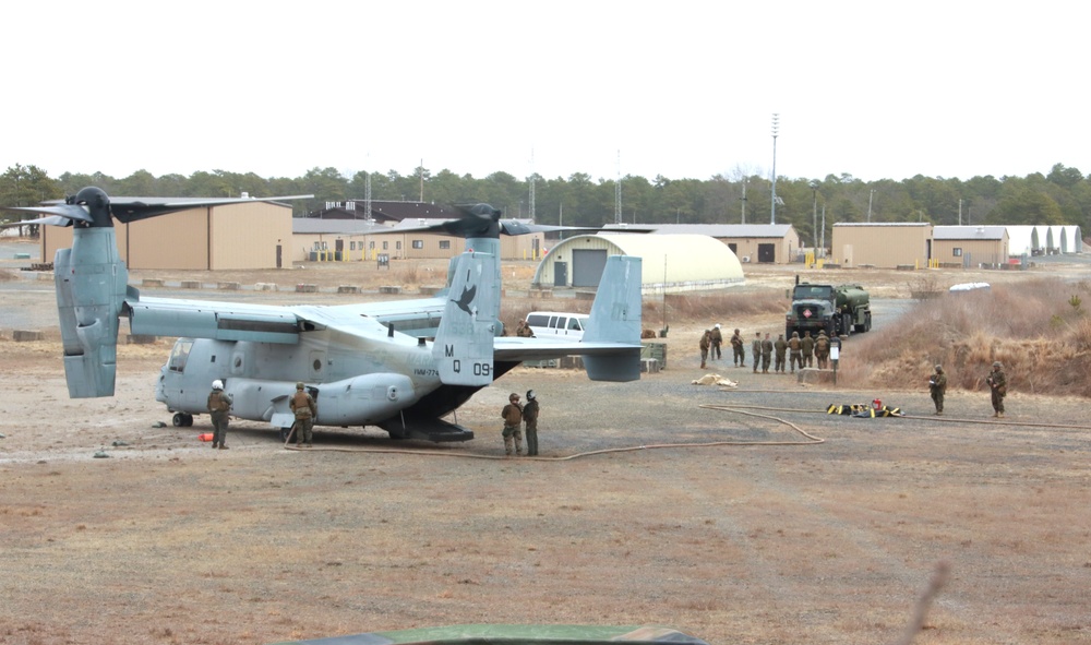JB MDL - USMC CALEX, MWSS 472 OPS, FARP