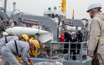 USS Warrior Arrives in Kobe, Japan