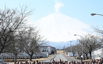 Sergeant Major of the Marine Corps Visits Camp Fuji