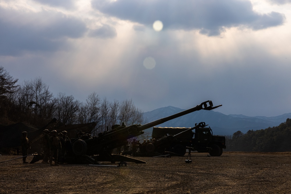 3/12 Marines Execute M777 Howitzer Dry-Fire Drills