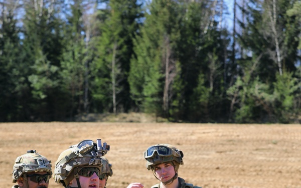 Regiment Engineer Squadron Soldiers conduct demolition range